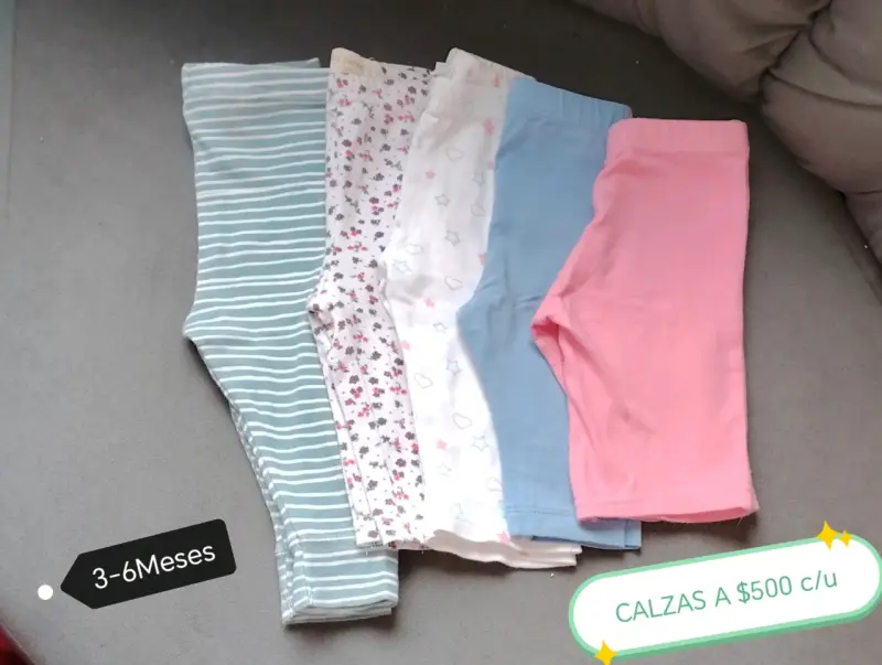 Poleras de bebé en colores pastel - 3