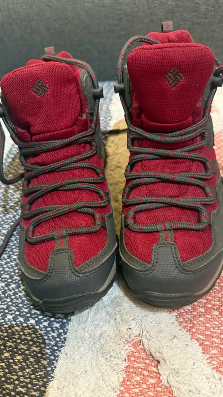 Botas de montaña rojas para trekking - 3