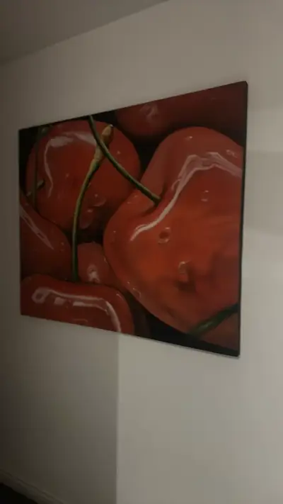 Cuadro decorativo de pimientos rojos - miniatura 1