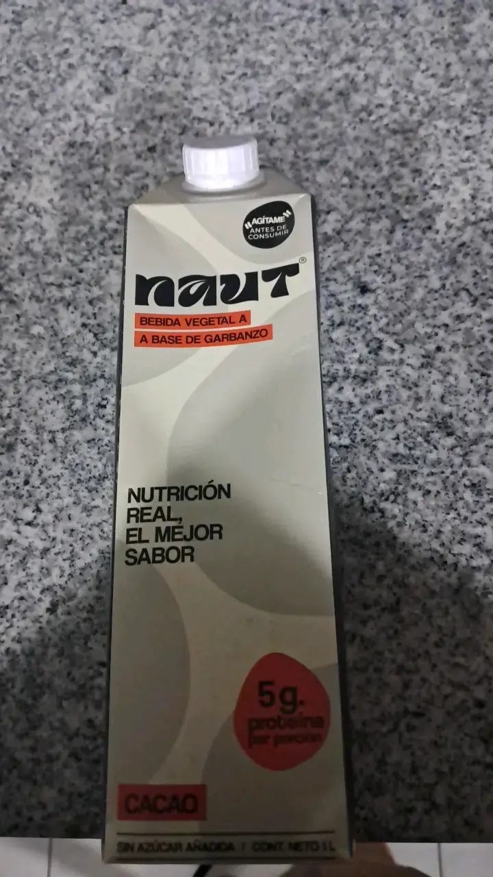 Bebida vegetal de garbanzo Naut cacao 1L