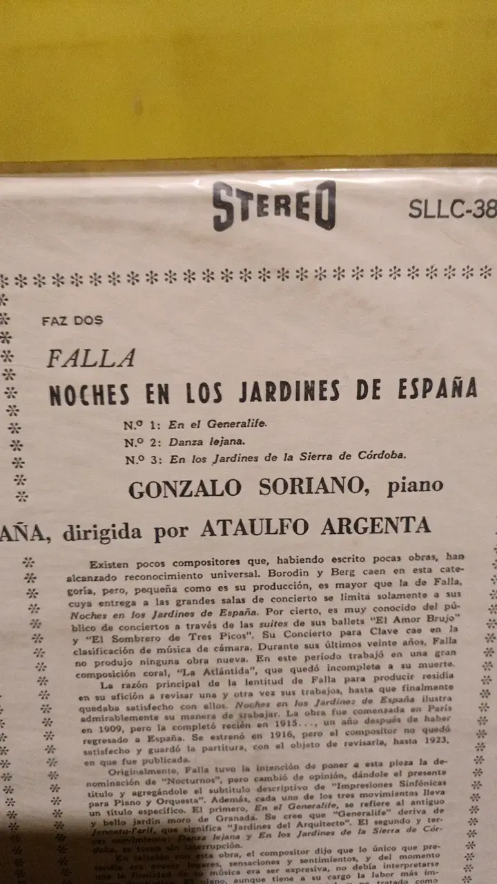 Vinilo Rodrigo Concierto de Aranjuez - 3