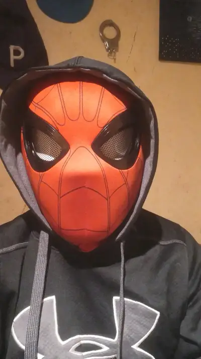 Máscara de Spider-Man para disfraz - miniatura 2