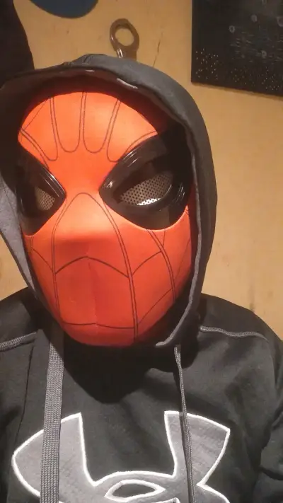 Máscara de Spider-Man para disfraz - miniatura 3
