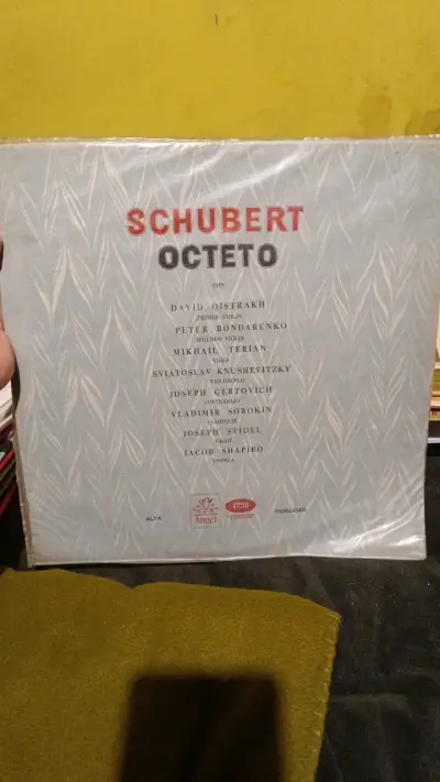 Vinilo Schubert Octeto con David Oistrakh - miniatura 1