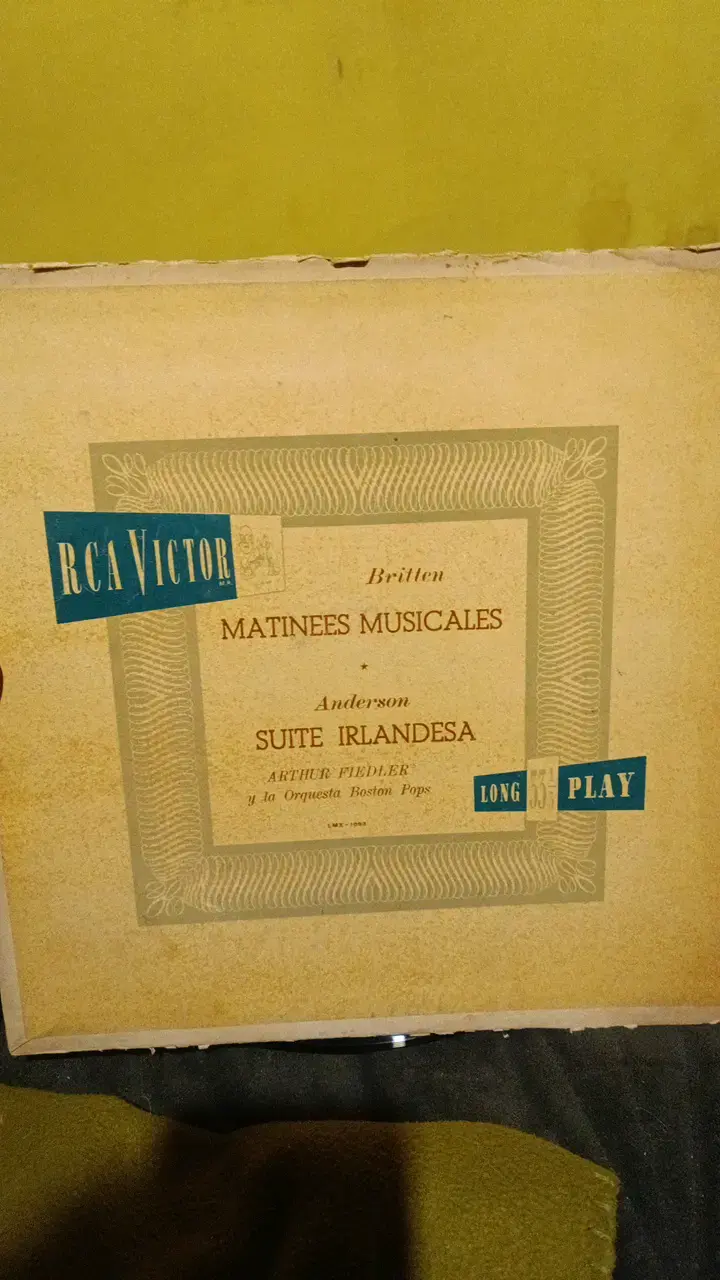 Disco vinilo RCA Victor Matinees Musicales