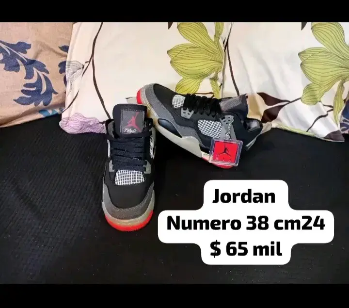 Zapatillas Jordan negras talla 38