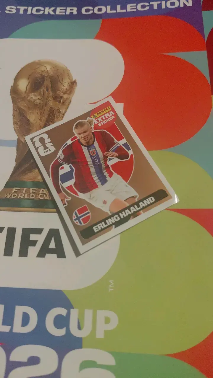 Lámina Panini Erling Haaland FIFA 2026 - 1