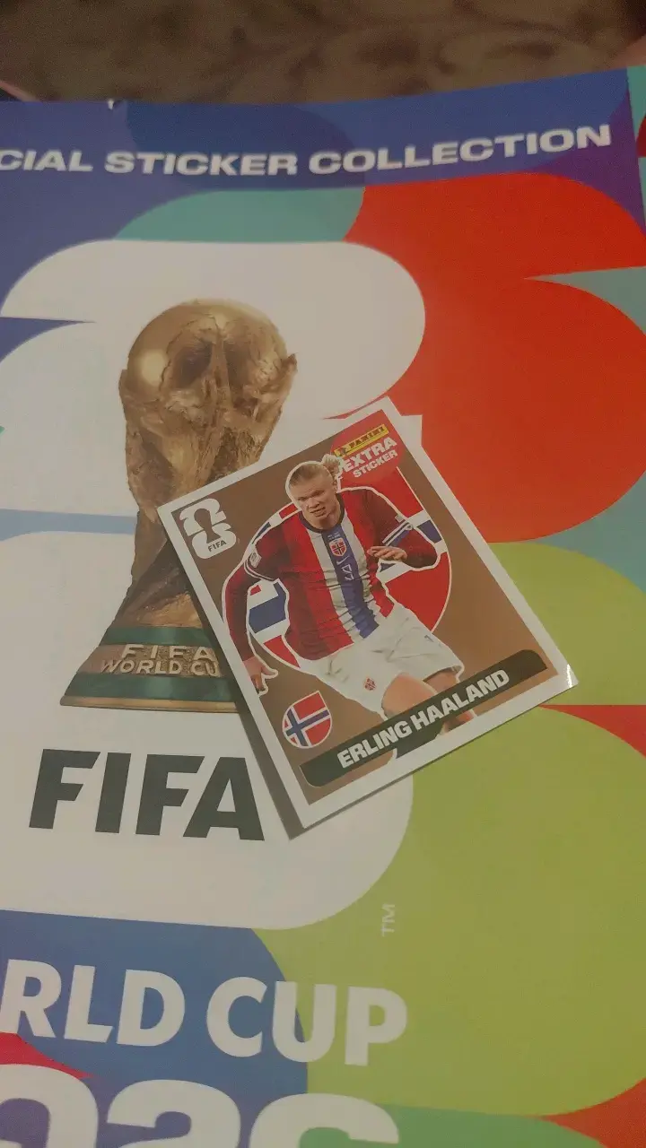 Lámina Panini Erling Haaland FIFA 2026 - 2
