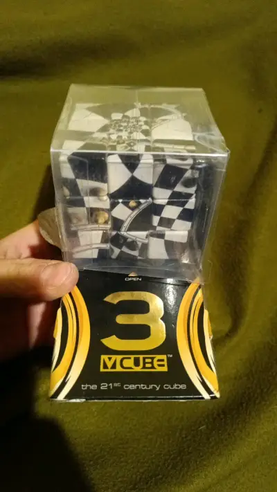 Cubo de rompecabezas V-Cube 3 original - miniatura 2