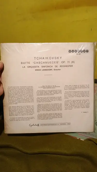 Vinilo Tchaikovsky y Grieg Suite Cascanueces - miniatura 2