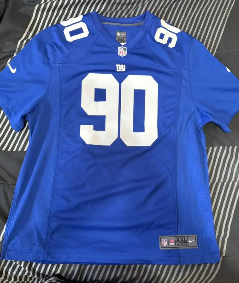 Camiseta NFL Nike azul número 90 - 1