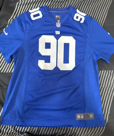 Camiseta NFL Nike azul número 90 - miniatura 1