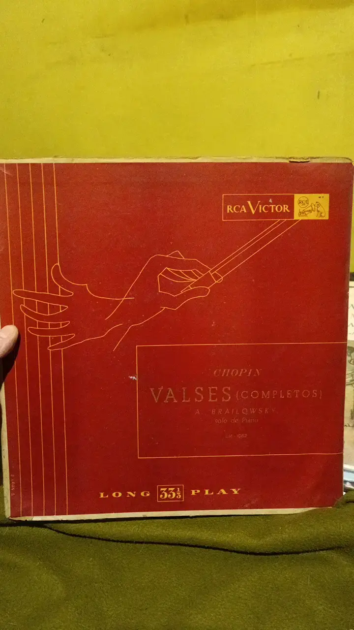 Disco de vinilo Chopin Valses RCA Victor - 1