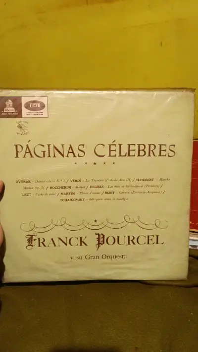 Vinilo Páginas Célebres Franck Pourcel - miniatura 1