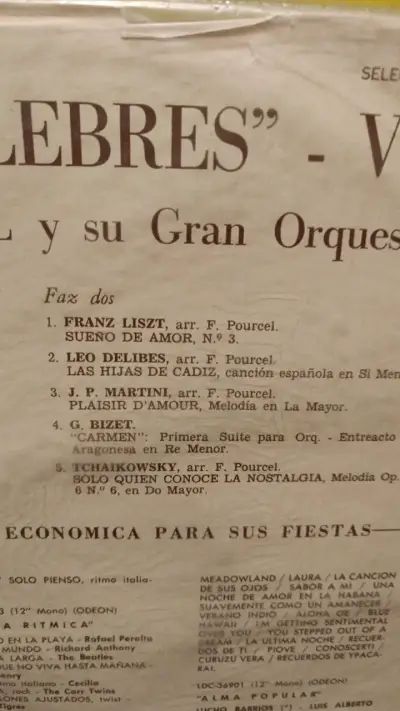 Vinilo Páginas Célebres Franck Pourcel - miniatura 3
