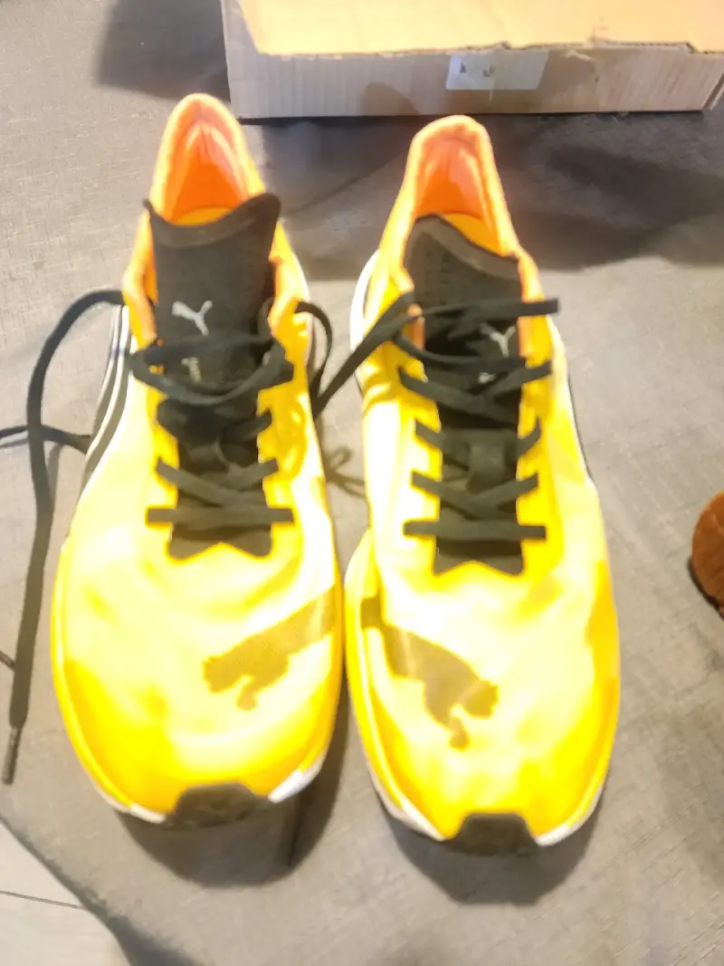Zapatillas deportivas Puma amarillas nitro elite - 3