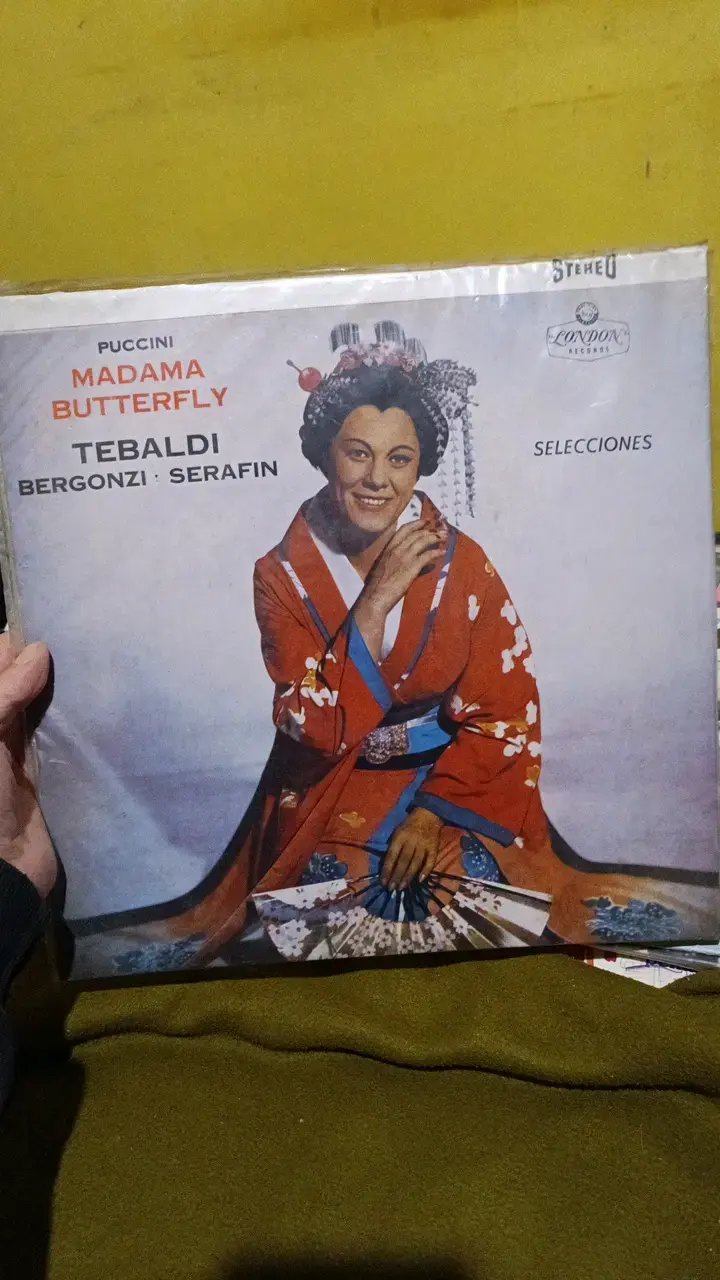 Vinilo Puccini Madama Butterfly Tebaldi - 1