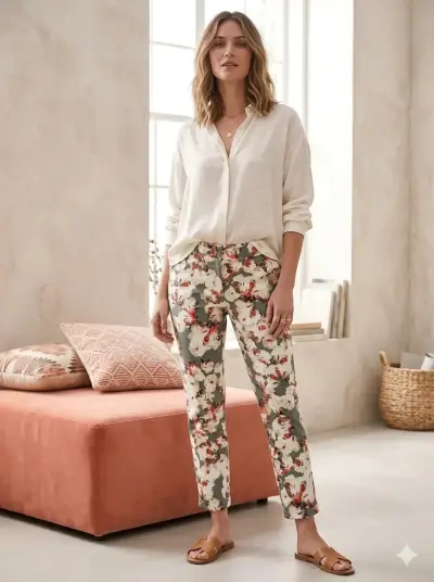 Pantalones elastizados talla 38 para mujer $12.000 - miniatura 5