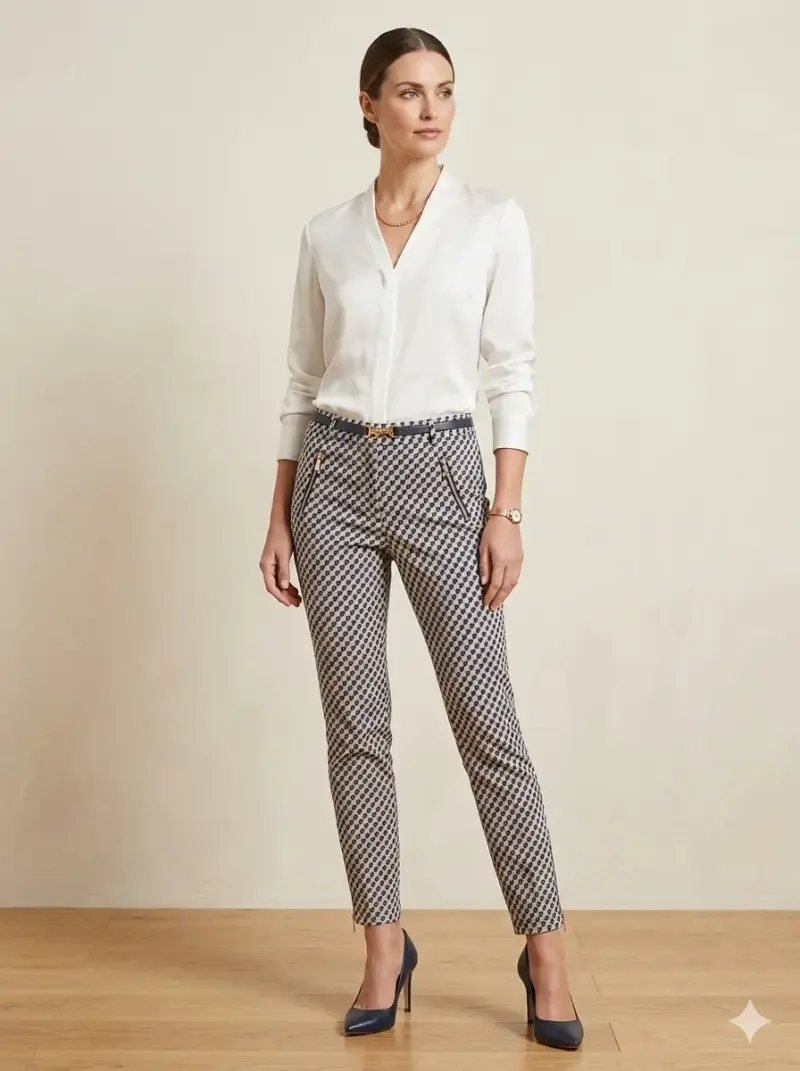 Pantalones elastizados talla 38 para mujer $12.000 - 6