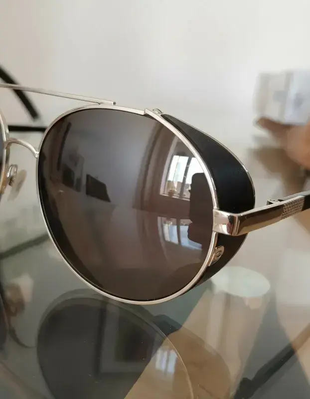 Gafas de sol estilo aviador con marco metálico - 2