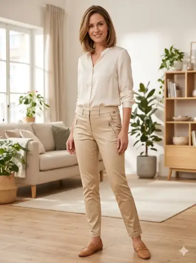 Pantalones elastizados talla 38 $12.000 - miniatura 1