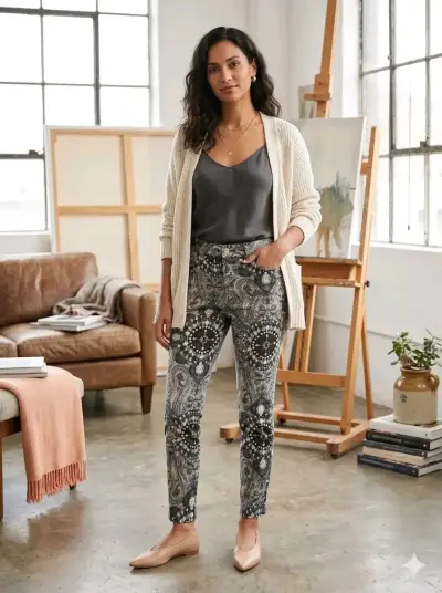 Pantalones elastizados talla 38 $12.000 - miniatura 4