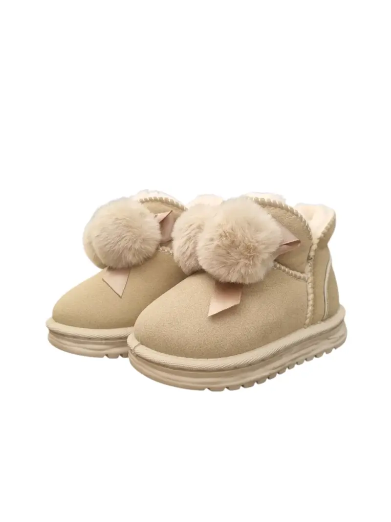Botas infantiles con pompones❤️ - 1