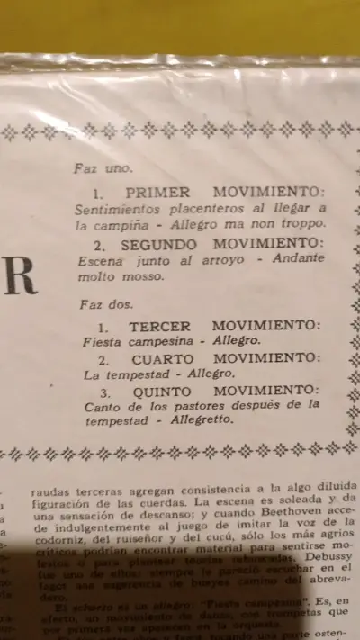 Vinilo Beethoven Sinfonía N°6 Klemperer - miniatura 2