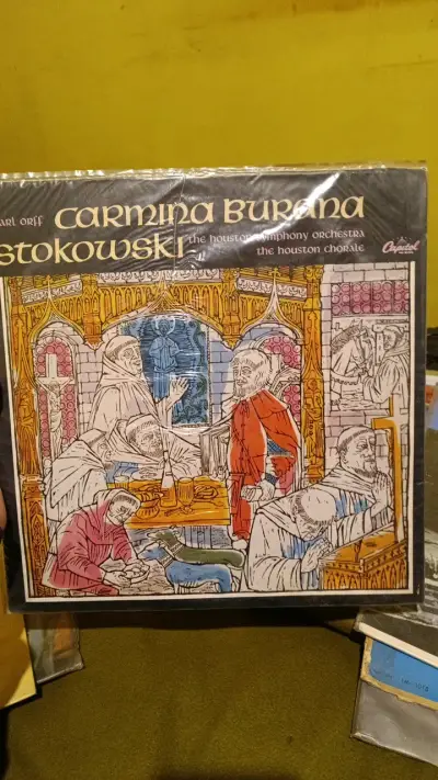 Vinilo Carmina Burana Stokowski - miniatura 1