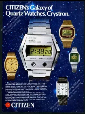 Reloj citizen japones digital vintage metálico - 4