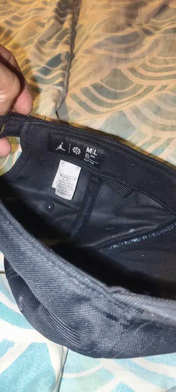 Gorra negra con logo Jumpman - 2