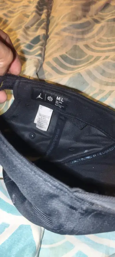 Gorra negra con logo Jumpman - miniatura 2