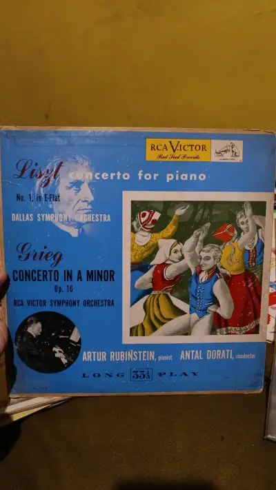 Vinilo clásico Liszt y Grieg RCA Victor - miniatura 1