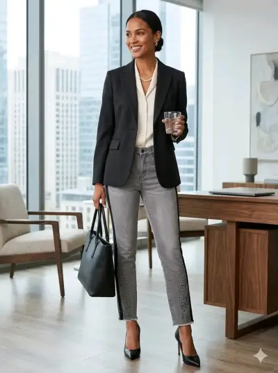 Pantalones elastizados talla 38 - miniatura 5