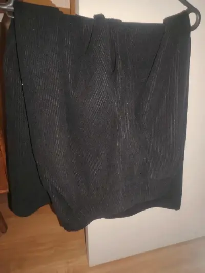 Pantalón cotele negro forrado - miniatura 2