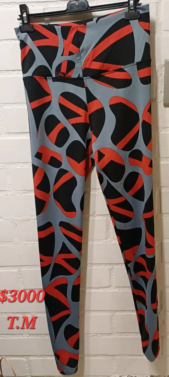Leggings deportivos con diseño abstracto