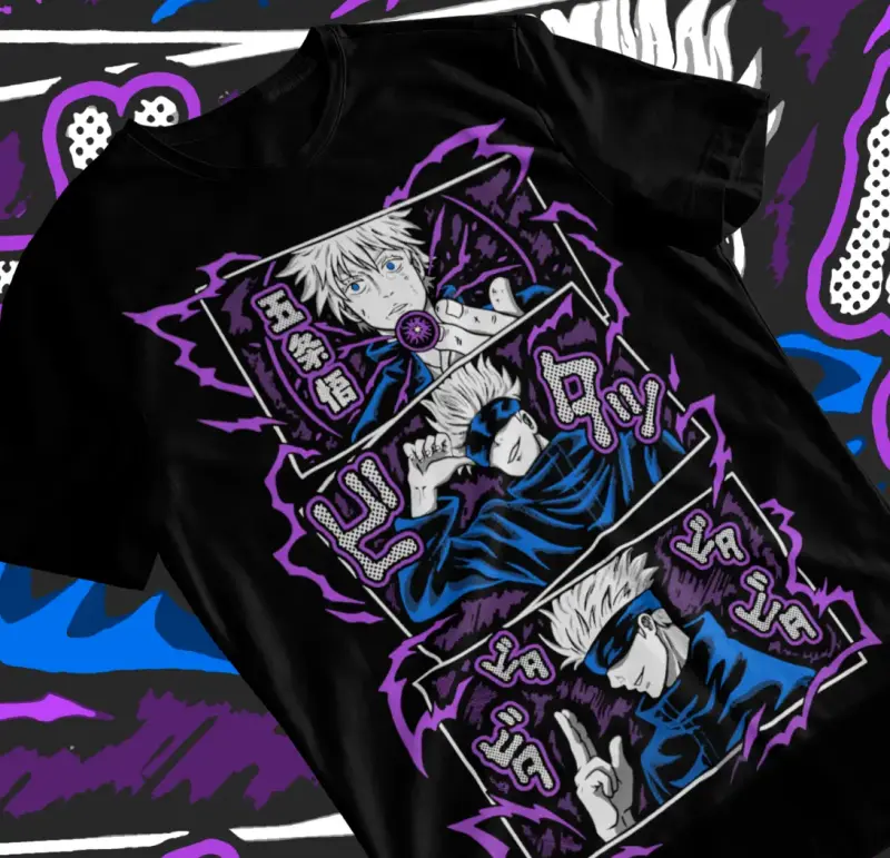 Polera anime con diseño de JUJUTSU KAISEN!