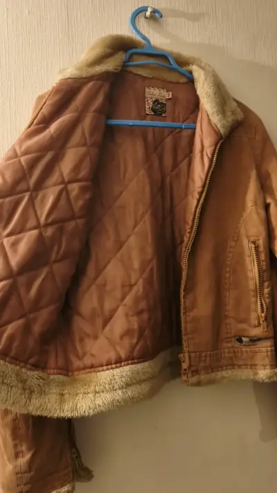 Chaqueta Robert Lewis marrón con forro - miniatura 3