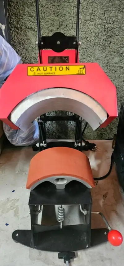 Prensa térmica para sublimación roja - miniatura 4