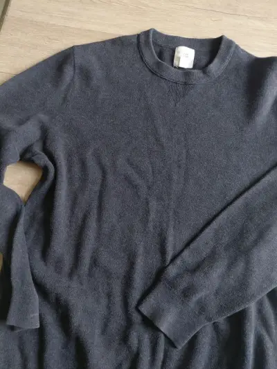 Suéter gris oscuro hombre talla M - miniatura 2
