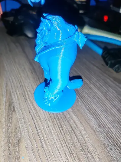 Figura 3D de bestia (príncipe Adam) - miniatura 2