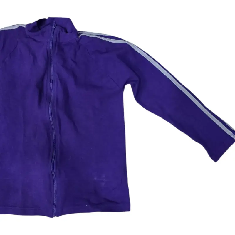 Chaqueta deportiva morada con cierre - 3