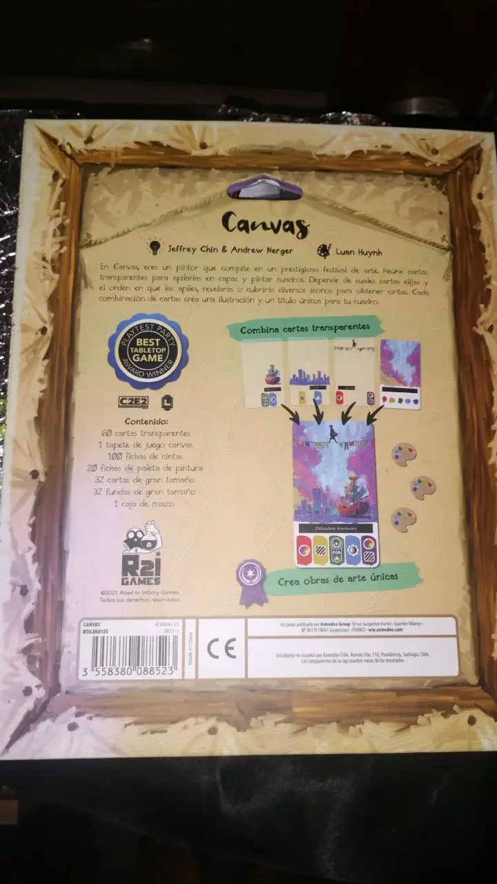 Juego de mesa Canvas - 2