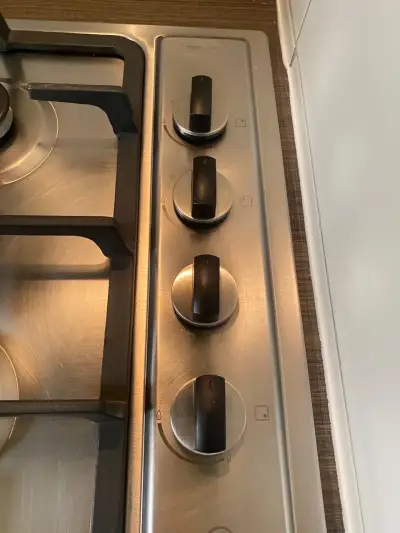 Encimera a gas de acero inoxidable - miniatura 3