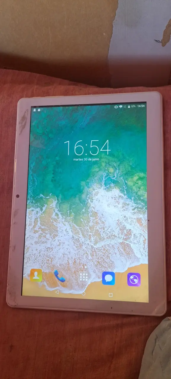 Tablet Android blanca en buen estado - 1