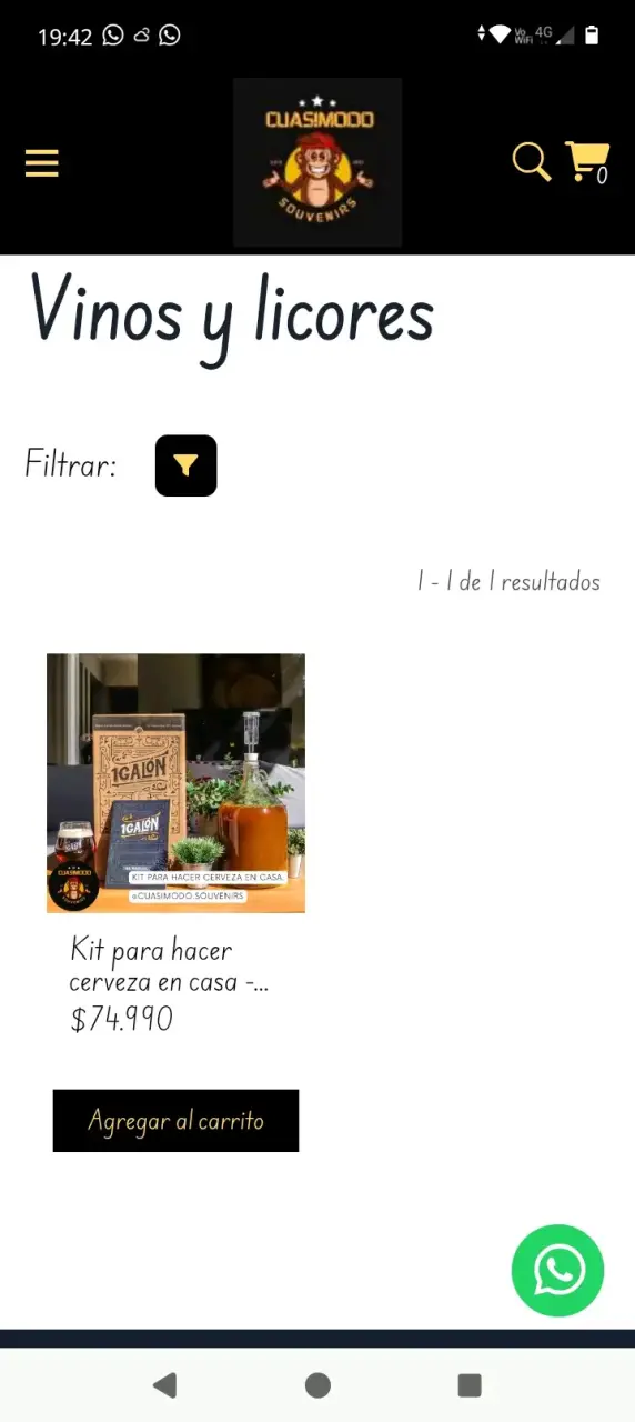 Kit para hacer cerveza artesanal 1 galón - 5
