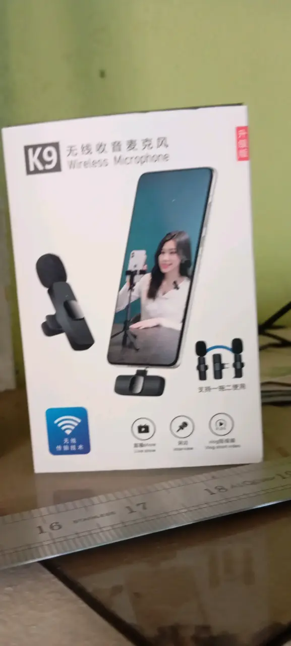 Micrófono inalámbrico K9 para iPod o iPhone