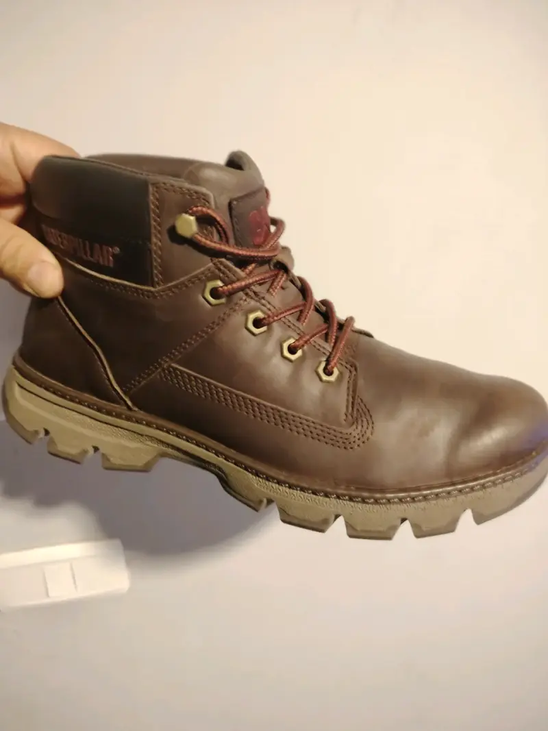 Botas Caterpillar de cuero marrón - 3
