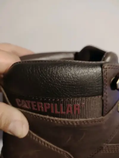 Botas Caterpillar de cuero marrón - miniatura 6