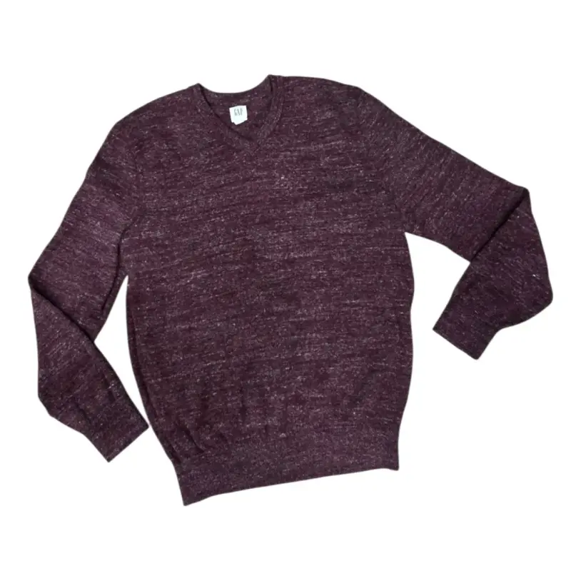 Suéter GAP morado de lana para hombre - 1